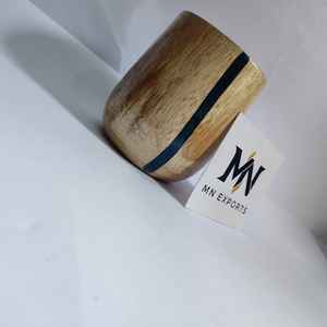 . Taza de Café de Madera Pulida, Vajilla Ecológica, Taza para Beber de Madera Natural, Ligera y Duradera - Product Image 3