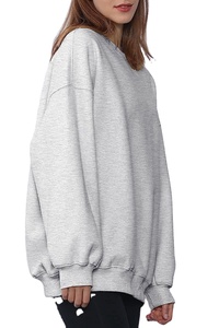 Sweat-shirt sur mesure grande taille en coton et polyester, best-seller, style unique pour femmes, vente chaude, sweat-shirt décontracté pour femmes - Product Image 3