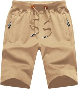 Pantalones Cortos Deportivos para Hombre, de Color Sólido, Secado Rápido, con Cordón Ajustable, Cintura Media, Estilo Deportivo, Azules, de Poliéster - Product Image 6