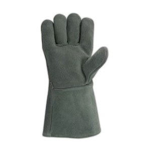Welding <b>Gloves</b> Leather Heat Resistant Fire Custom Logo Welding <b>Gloves</b> Hand Protection Welding <b>Gloves</b> - Product Image 4