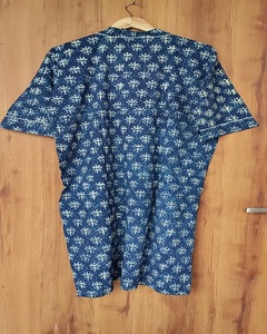 Ropa de Dormir para Mujer, Kimono Estampado, Algodón, Estampado Floral a Mano, Transpirable, Manga Larga, Disponible en Todas las Tallas - Product Image 4