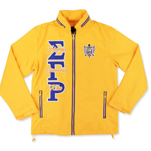 Sigma เสื้อแจ็กเก็ตมีฮู้ดปักลายแกมม่า Rho sorority สำหรับผู้หญิงเสื้อแจ็กเก็ตมีฮู้ดปักลายตามสั่งสไตล์ได้ - Product Image 3