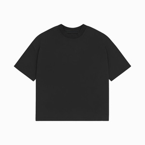เสื้อยืดโอเวอร์ไซส์ผ้าฝ้ายหนา 220 GSM สีขาว พิมพ์ลายดิจิตอลภาพวิวชายหาดริเวียร่า ออกแบบเองได้ ผ้าฝ้าย 100% สำหรับผู้ชาย ทรงหลวม - Product Image 6