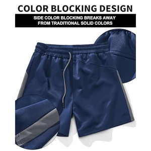 Pantalones Cortos Deportivos para Hombre, Diseño Personalizado, Ligeros, de Secado Rápido, 2 en 1, para Entrenamiento en el Gimnasio - Product Image 3