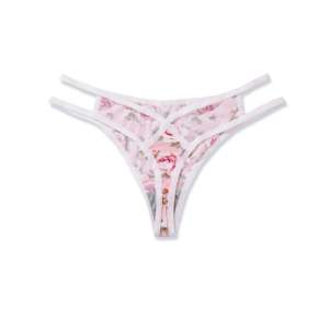 Women Mid-Rise Briefs Solid Color Seamless Lace Trim <b>Panties</b> Basic Style Knitted Spandex <b>Nylon</b> Material - Product Image 5