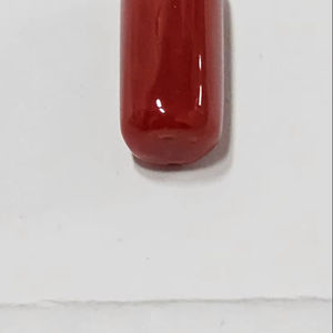 Coral Rojo Italiano de Forma Ovalada, Gema de Alta Calidad, Gema Suelta para la Elaboración de Joyas - Product Image 1