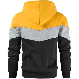 Sudadera con Capucha de Diseño Nuevo, de Algodón con Contraste de Color, Personalizable (OEM), Transpirable, para Hombre - Product Image 2