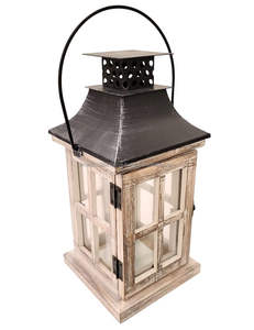 Wholesale <b>Vintage</b> Wooden Decorative <b>Lantern</b> Candle Holder Rustic Wedding Centerpiece <b>Lantern</b> for Table Mantle Wall Hanging - Product Image 6