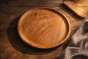 Modern Acacia Wooden Engraved Eco-Friendly Stocked Disposable Serving Dish Customized Design for Party Home <b>Restaurant</b> <b>Decor</b> - Product Image 6