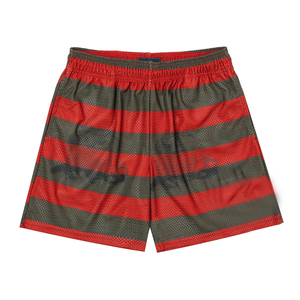 Shorts de sport pour homme, confortables, à taille élastique, en mesh respirant, séchage rapide, polyester/coton écologique, décontractés - Product Image 3