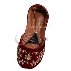 Estilo Único, Hecho a Medida, Color Sólido, Antideslizante, Suela Antideslizante, Ligero, Gran Venta, Khussa para Mujer Más Vendida, en Stock - Product Image 3