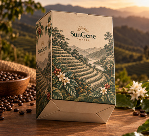 Boîte à café en fer blanc personnalisée pour terrasse, avec fond auto-scellant, imprimée, pour la vente au détail - Product Image 5