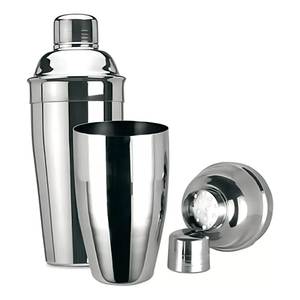 Shaker de préparation de boissons en métal innovant avec couvercle à passoire sécurisé et construction ergonomique pour les bars et restaurants modernes - Product Image 2