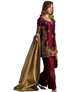 นี้ SKU ด้านบน/ทั้งสไตล์ที่ใส่ใจและเน้นความสะดวกสบายพิมพ์ดิจิทัล salwar kameez สำหรับเช่นกิจกรรมแลกเปลี่ยนทางวัฒนธรรม - Product Image 1