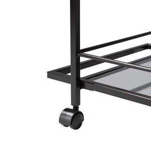 <b>Rolling</b> Bar <b>Cart</b> with Elegant Marble Design for Entertaining - Product Image 5