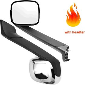 Specchietti retrovisori cromati con riscaldamento per Freightliner Cascadia 2018-2022, lato sinistro/lato conducente - Product Image 6