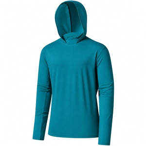 High Quality Polyester Fabric Full Sleeve Size XL Fishing Wear OEM ODM Printed UPF50 <b>Sun</b> Protection Men Fishing <b>Shirts</b> Custom - Product Image 6