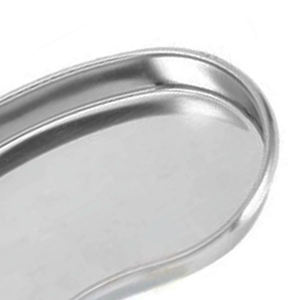 Plateau plat en acier inoxydable pour instruments médicaux, plateaux médicaux manuels de classe I, à vendre à bas prix - Product Image 6