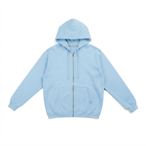 Sweat-shirt à capuche zippé pour homme, haut de gamme, décontracté, veste de sport brodée sur mesure, fabricant de vêtements en gros, personnalisé pour hommes - Product Image 5
