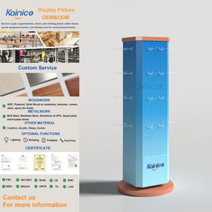 Kainice Mall Présentoir de point de vente en métal à niveaux, conception à montage facile, taille personnalisable, innovant pour le commerce de détail - Product Image 1