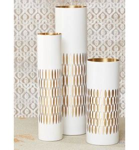 Vase de table rustique en bronze fait main avec finition antique - Product Image 4