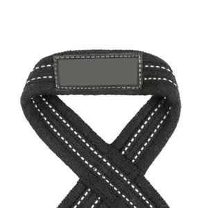 Correas de Algodón en Forma de 8 para Fisicoculturismo, Unisex, Alta Calidad, Personalizables en Color/Talla/Logotipo, OEM/ODM, Venta al Por Mayor, MOQ Bajo - Product Image 5