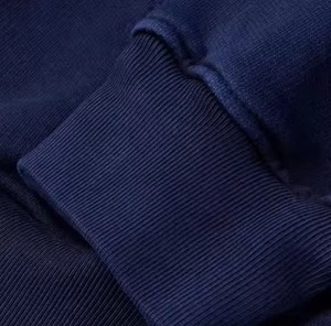 Sudadera con Capucha Azul Marino Personalizada para Hombre, Corte Regular, Felpa de Algodón, Color Sólido Informal, Diseño con Bolsillos, Ropa de Otoño - Product Image 5