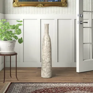 Premium Handmade Gold Finish Flower <b>Vase</b> Decorative Floral Holder for Residential Hospitality Commercial Luxury Lifestyle - Product Image 2