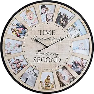 Reclaimed Wood wooden <b>wall</b> clocks and <b>desk</b> clocks OEM Custom Wholesale | Aqdus Saleem India - Product Image 1