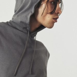 Hoodies pour hommes en polyester et coton, style streetwear oversize, coupe ample, impression personnalisée, hoodies épais pour homme. - Product Image 2