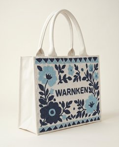 กระเป๋าถือประดับลูกปัด WARNKEN ของ MS Handicraft ลายดอกไม้สีฟ้า วัสดุแก้ว ลูกปัดสีและรูปทรงปรับแต่งได้ รุ่น Ms-wc-001 - Product Image 2