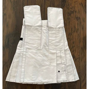 Magnifique Kilt Cargo Blanc pour Femme avec Poches Utilitaires, Boutons-Pression Robustes et Plis Faits Main – Collection 2026 - Product Image 3