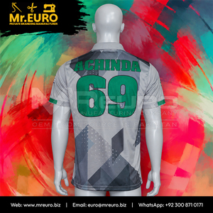 เสื้อยืดผู้ชายพิมพ์ลายโลโก้ด้านหน้า แขนสั้น ผ้าโพลีเอสเตอร์ 100% 160 กรัม เนื้อนุ่ม แห้งเร็ว สไตล์ลำลอง รุ่น Mr. Euro - Product Image 5