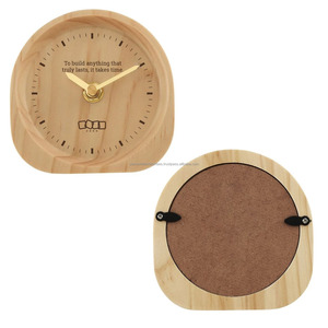 Reloj de mesa de madera de acacia, artículos decorativos para el hogar de calidad, reloj de pared de madera para sala de estar, dormitorio y decoración de oficina de la India - Product Image 6