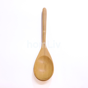 Cuchara Grande Decorativa Hecha a Mano de Madera de Caoba, Cuchara para Arroz Grande de Madera Sólida Natural y Sostenible, Utensilios de Cocina y Vajilla - Product Image 2