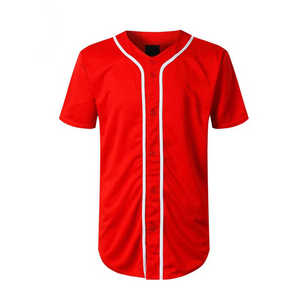 เสื้อเบสบอลผู้ชายดีไซน์ล่าสุด ราคาถูก สีพื้น ขนาดสั่งทำได้ พร้อมบริการสกรีนลายแบบซับลิเมชั่น - Product Image 3