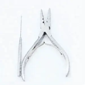 Hair Extensions/ Hair Extension Attach Remover Pliers Clamp Tool for Micro Ring Pliers