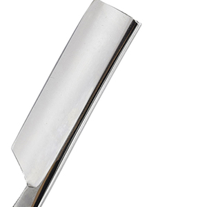 Rasoir de sécurité professionnel à lame unique en acier inoxydable avec manche en bois, outil de toilettage personnel réutilisable, accessoire de toilettage - Product Image 2
