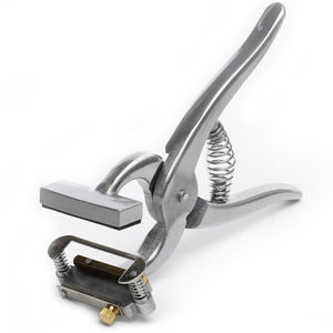 Pince à tatouer pour animaux de grande taille, en alliage d'aluminium, réutilisable, réglable, durable, outils vétérinaires pour le marquage des porcs et des lapins, à vendre - Product Image 4