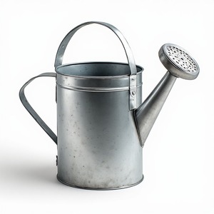 AYC METALS Heavy Duty Galvanized Steel Watering Can Customizable Capacity (1-10L) for Long-Lasting Indoor/Outdoor <b>Garden</b> - Product Image 2