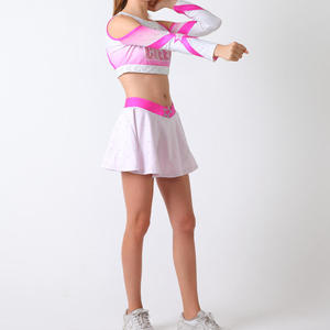 Tenue de cheerleading personnalisée avec logo pour les filles, pour les événements scolaires, les célébrations et les spectacles sportifs - Product Image 6