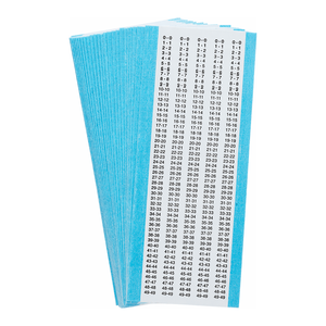 Marcadores de Cable Autoadhesivos Resistentes al Calor Brady para Identificación de Cables de Electrónica de Consumo, Duraderos, con Números Consecutivos - Product Image 1