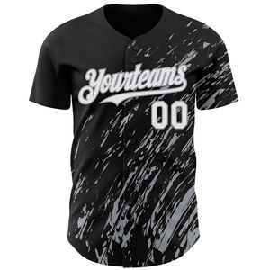 Camiseta de Béisbol de Alta Calidad para Equipos, Impresión por Transferencia de Calor, 100% Poliéster Transpirable, Precio de Fábrica - Product Image 2