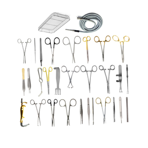 Ensemble d'instruments de chirurgie plastique Tegra à alimentation manuelle, outils chirurgicaux en acier inoxydable, certifiés CE Classe I, garantie 1 an - Product Image 2
