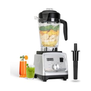Mixeurs de cuisine avec une grande capacité de 88 oz, puissance maximale de 2200 W/1800 W avec 5 fonctions, mixeur de comptoir professionnel sans BPA - Product Image 1