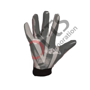 ถุงมือรับบอลอเมริกันฟุตบอลแบบสั่งทำพิเศษ ระบายอากาศได้ดี น้ำหนักเบา ยืดหยุ่น ป้องกันรังสียูวี ปรับแต่งสีและขนาดได้ - Product Image 1