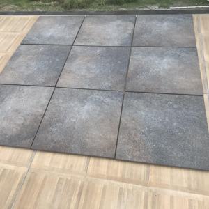 Adoquines de Porcelana Marrón Pacífico de 600x600x20mm, Modernos, para Exteriores, Resistentes, Antideslizantes R11, para Jardín y Terraza - Product Image 3