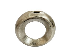 Vase de sol en aluminium texturé doré fait main pour mariage, décoration moderne pour la maison - Product Image 2