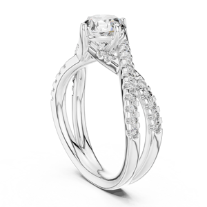 Wholesale 925 Sterling Silver Moissanite <b>Diamond</b> Engagement <b>Ring</b> Custom Wedding <b>Ring</b> Jewelry Manufacturer Supplier OEM ODM - Product Image 2