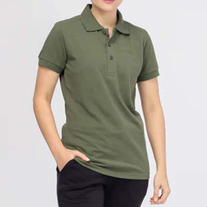 Polo Casual Personalizado con Logotipo para Mujer, de Secado Rápido y Transpirable, Disponible en Todas las Tallas y Colores, Polos para Venta al Por Mayor para Adultos - Product Image 4
